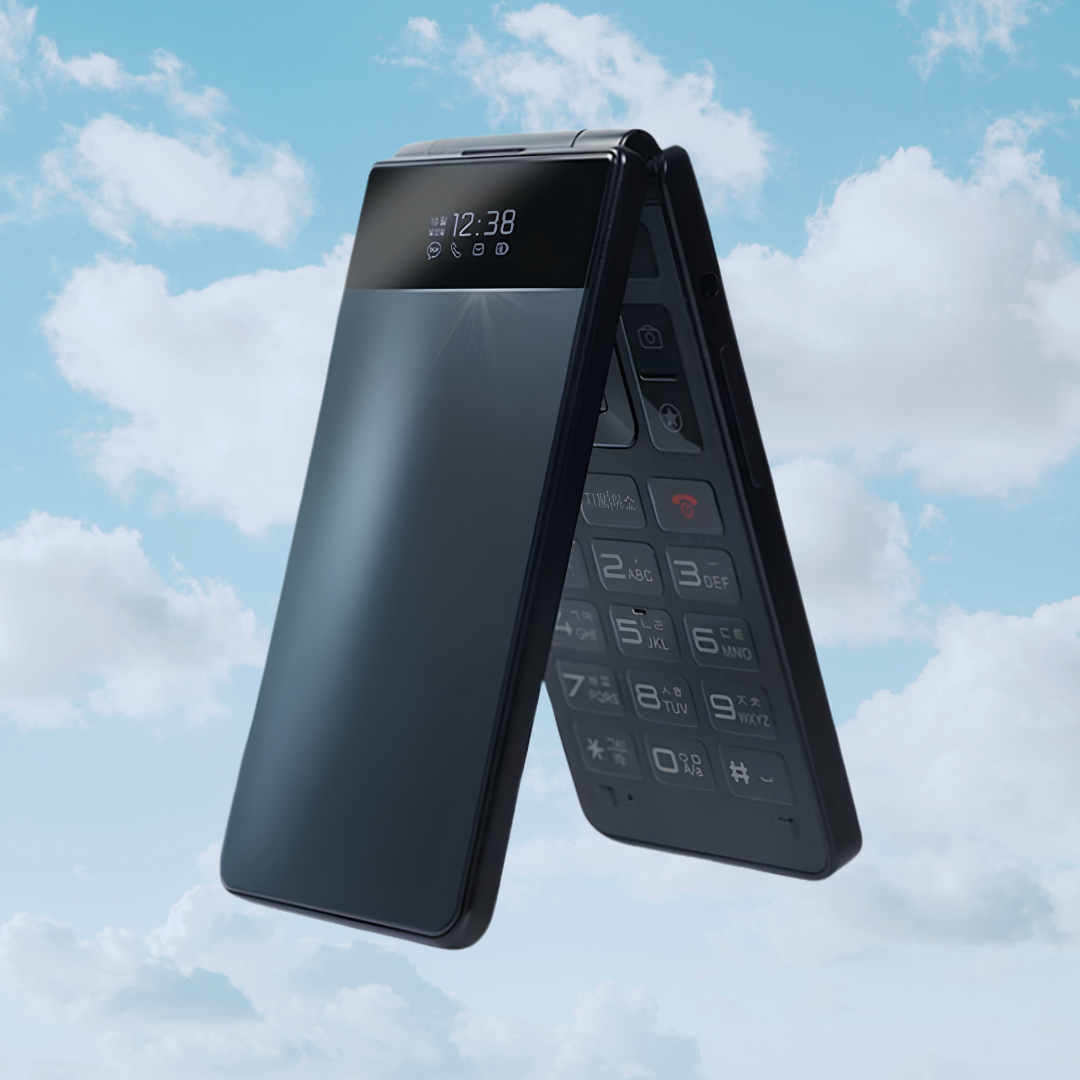 Aroot Folder A1 Pro - Unlocked - Exclusive Android 14 Flip Smartphone