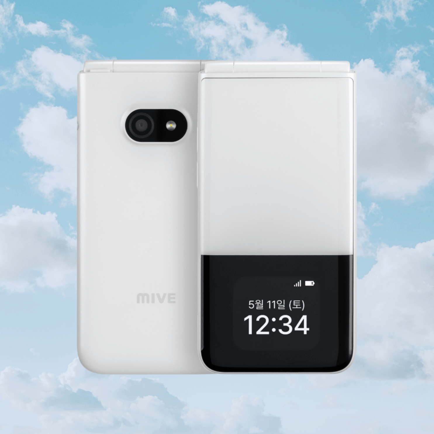 ALT MIVE Style Folder 2 AT - M140 - Unlocked - New Android 14 Smartphone - Y2KPHONES