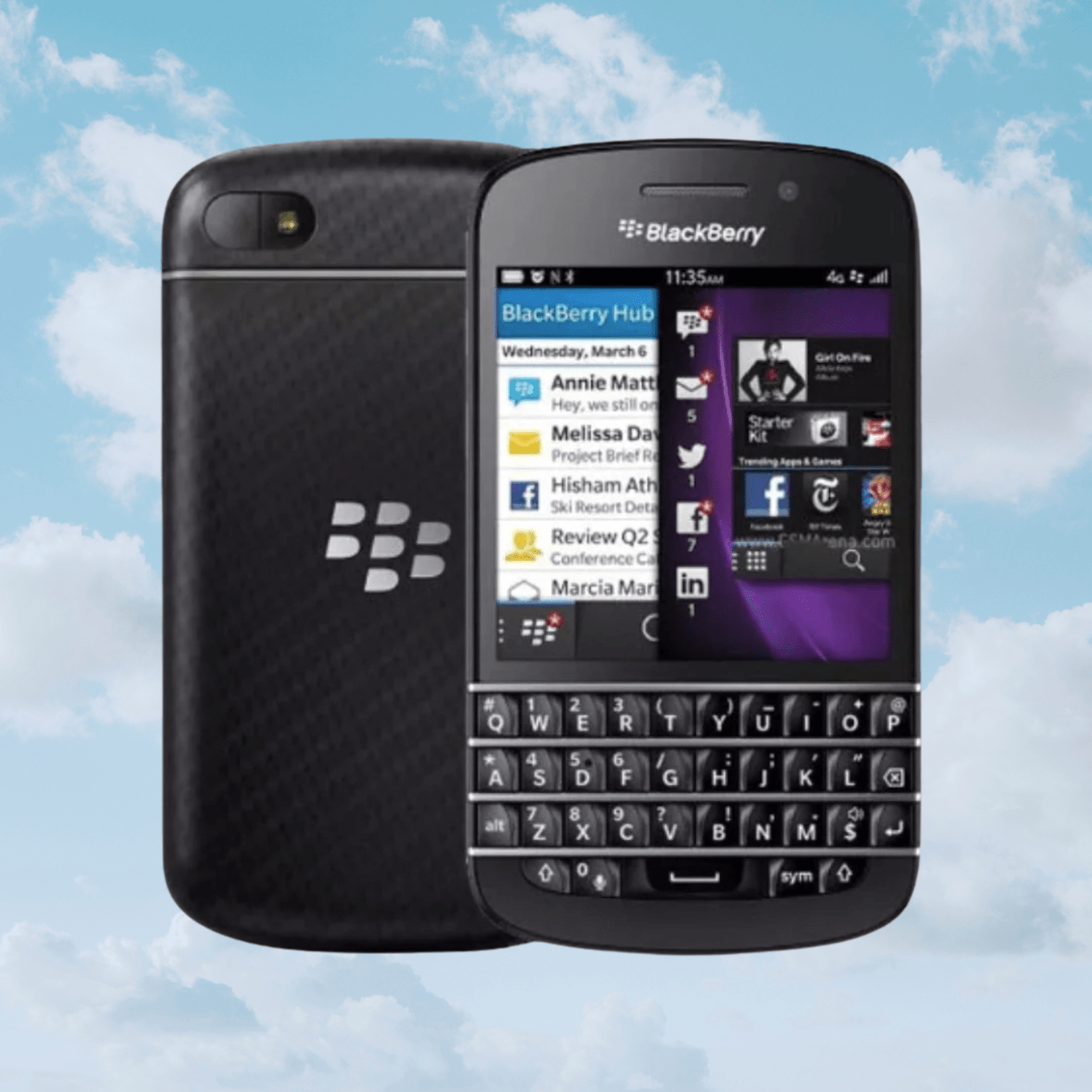 Blackberry Classic Q10 - Unlocked - Touchscreen 4G Smartphone - Y2KPHONES