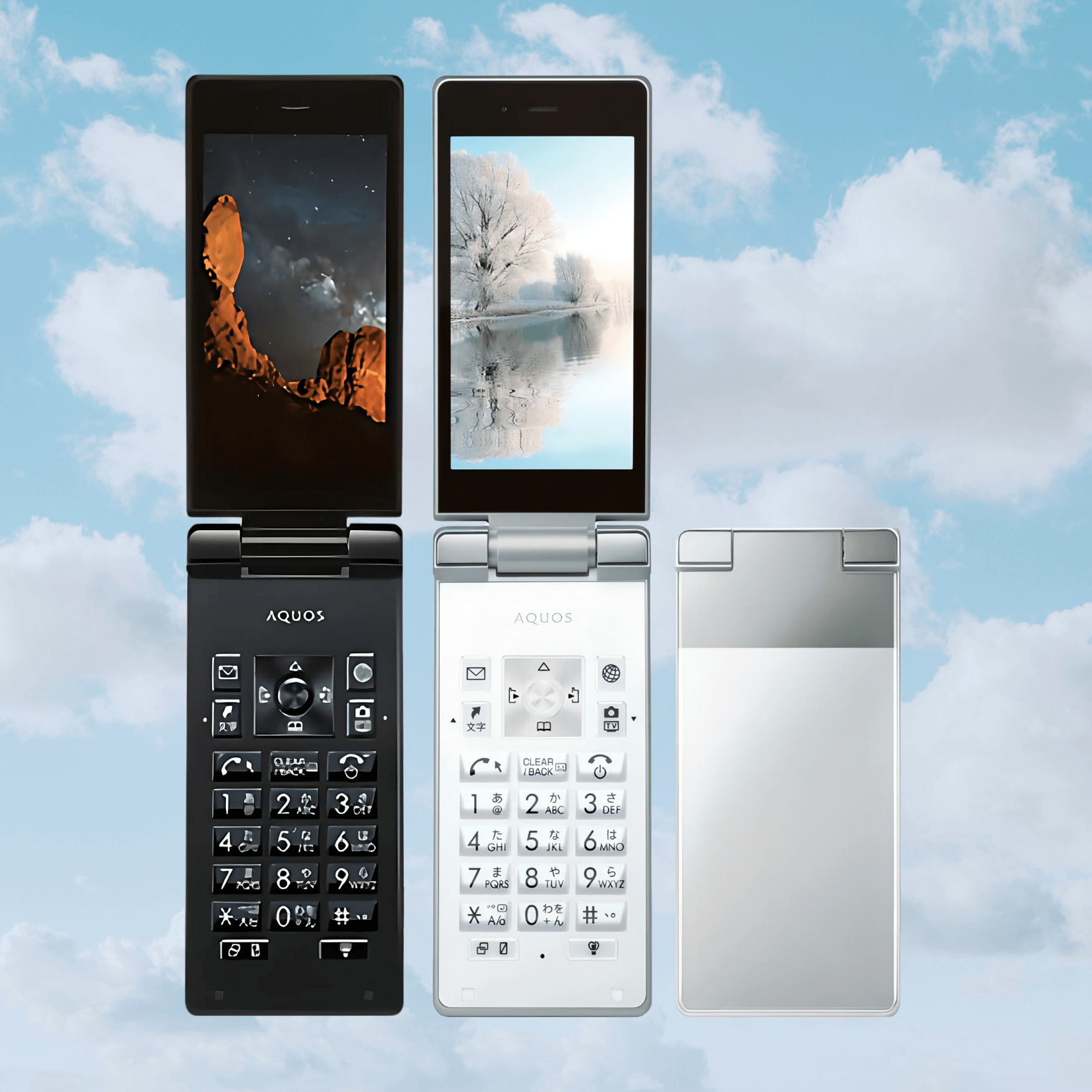 Sharp Aquos 501SH | Japanese Keitai Flip Phone – Y2KPHONES