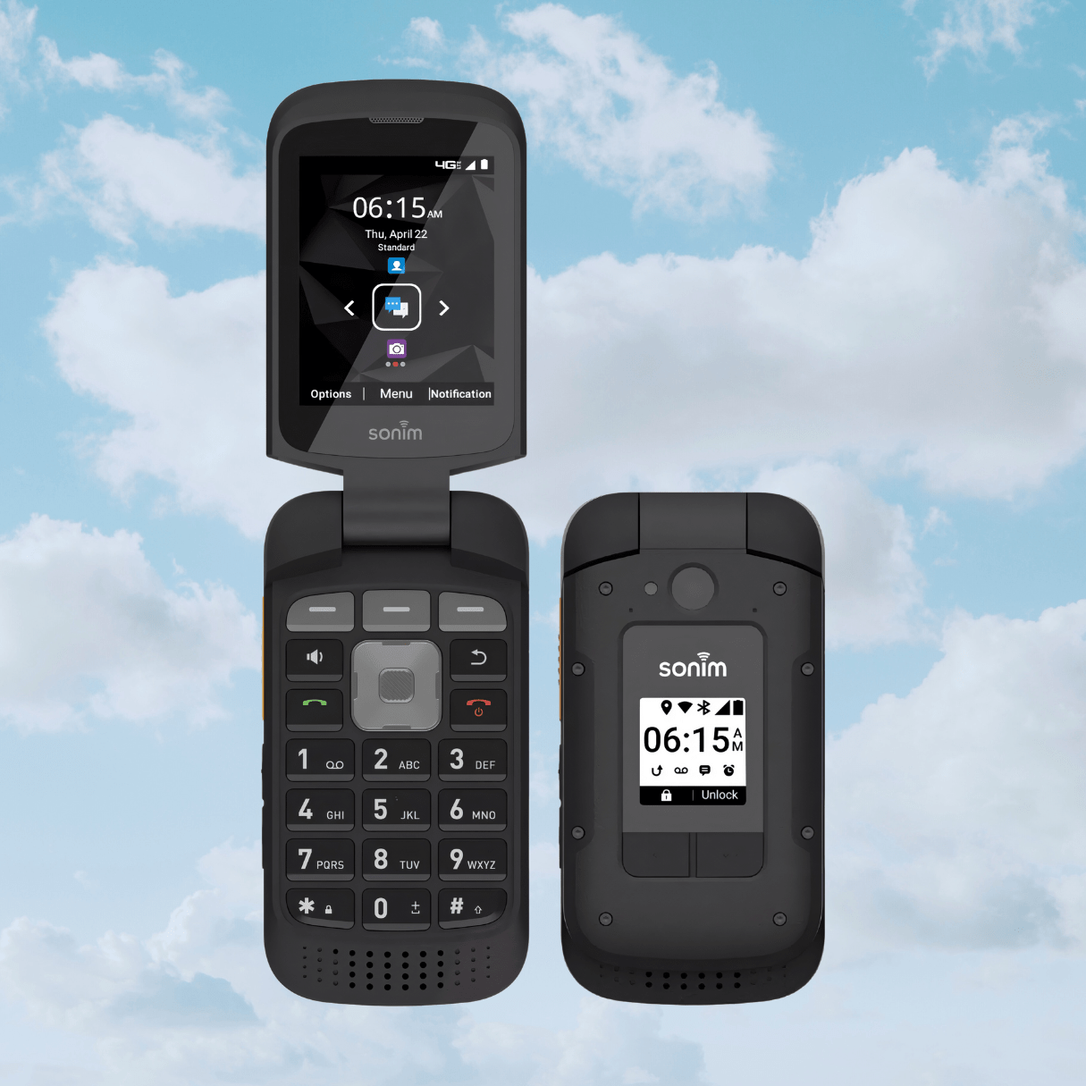 Sonim XP3 Plus XP3900 4G | Android 11 Flip Smartphone – Y2KPHONES