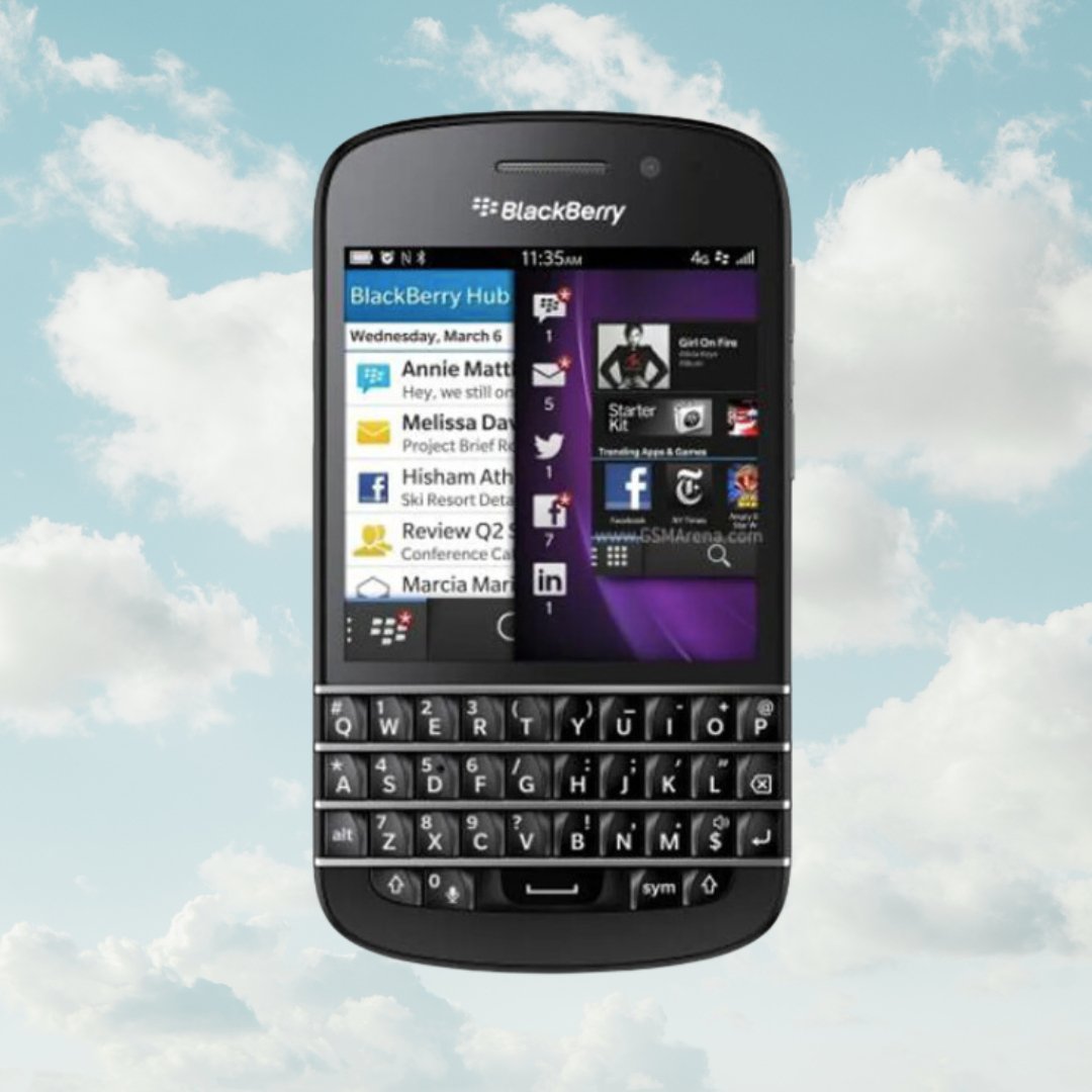 Blackberry Q10 - Unlocked - Touchscreen 4G/WIFI Smartphone - Y2K PHONES