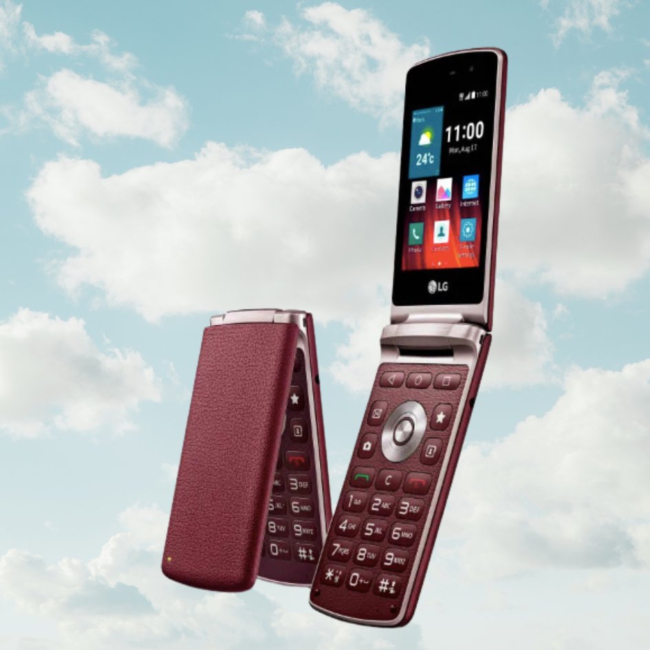 LG Wine Smart LG H410 - Unlocked - Flip Smartphone - Y2K PHONES