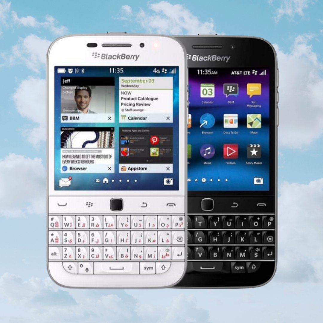 BlackBerry Classic Q20 | Smartphone mit kultiger Tastatur – Y2KPHONES