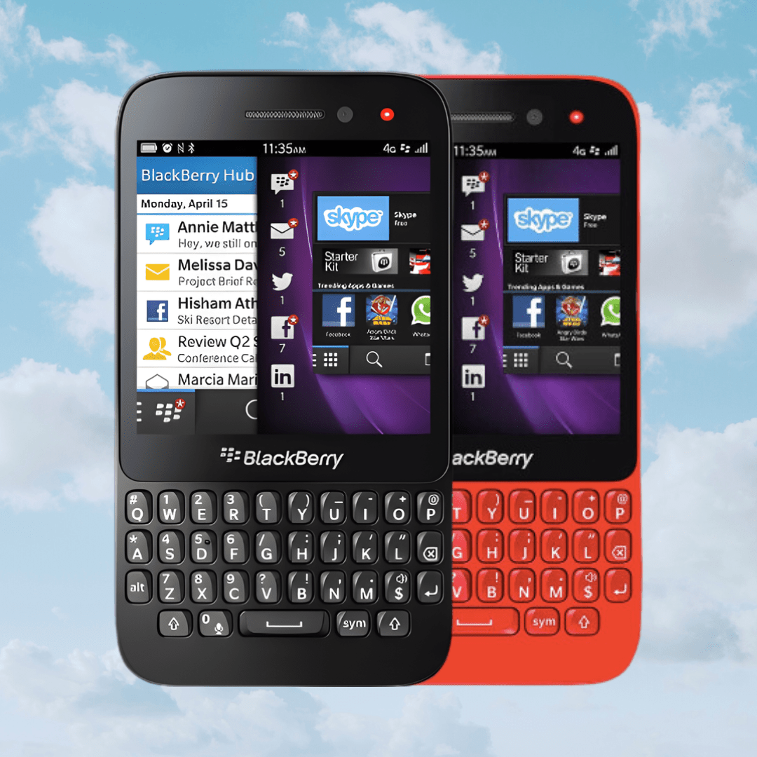 Blackberry Classic Q5 - Unlocked - Vintage 4G Smartphone - Y2KPHONES