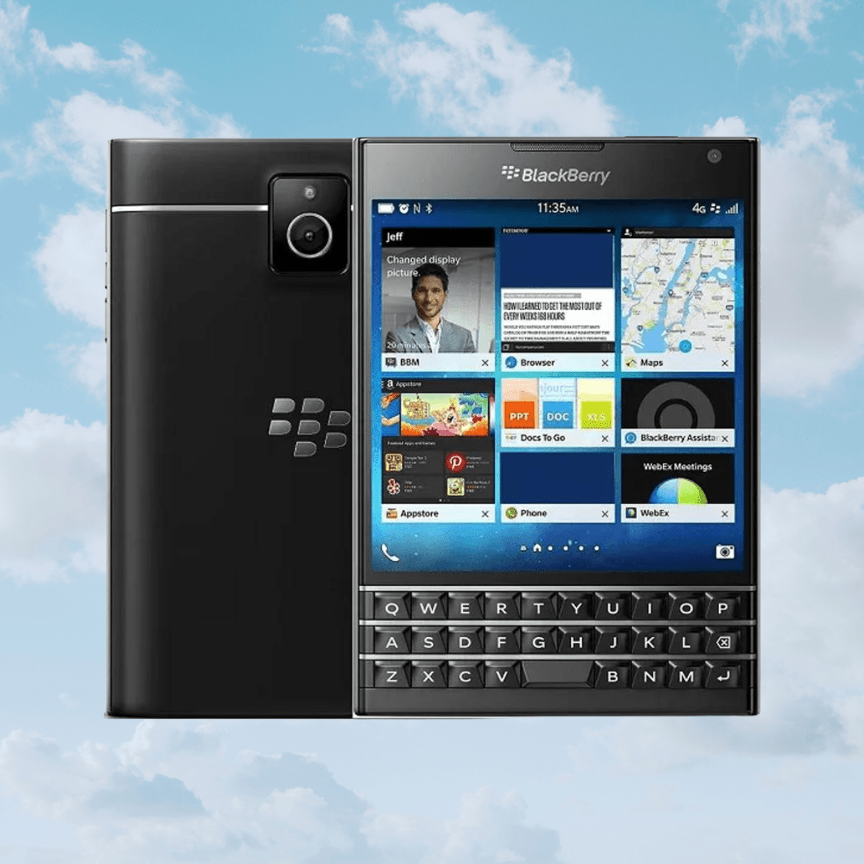 Blackberry Passport Q30 - Unlocked - Iconic QWERTY Smartphone - Y2KPHONES