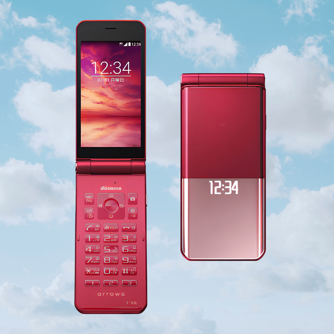 F-03L arrows | Red Android M333 arrows F-03L