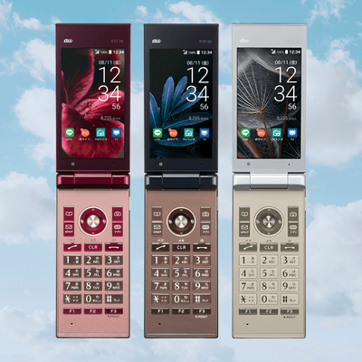 Kyocera KYF35 - Unlocked - Keitai Flip Phone - Y2KPHONES