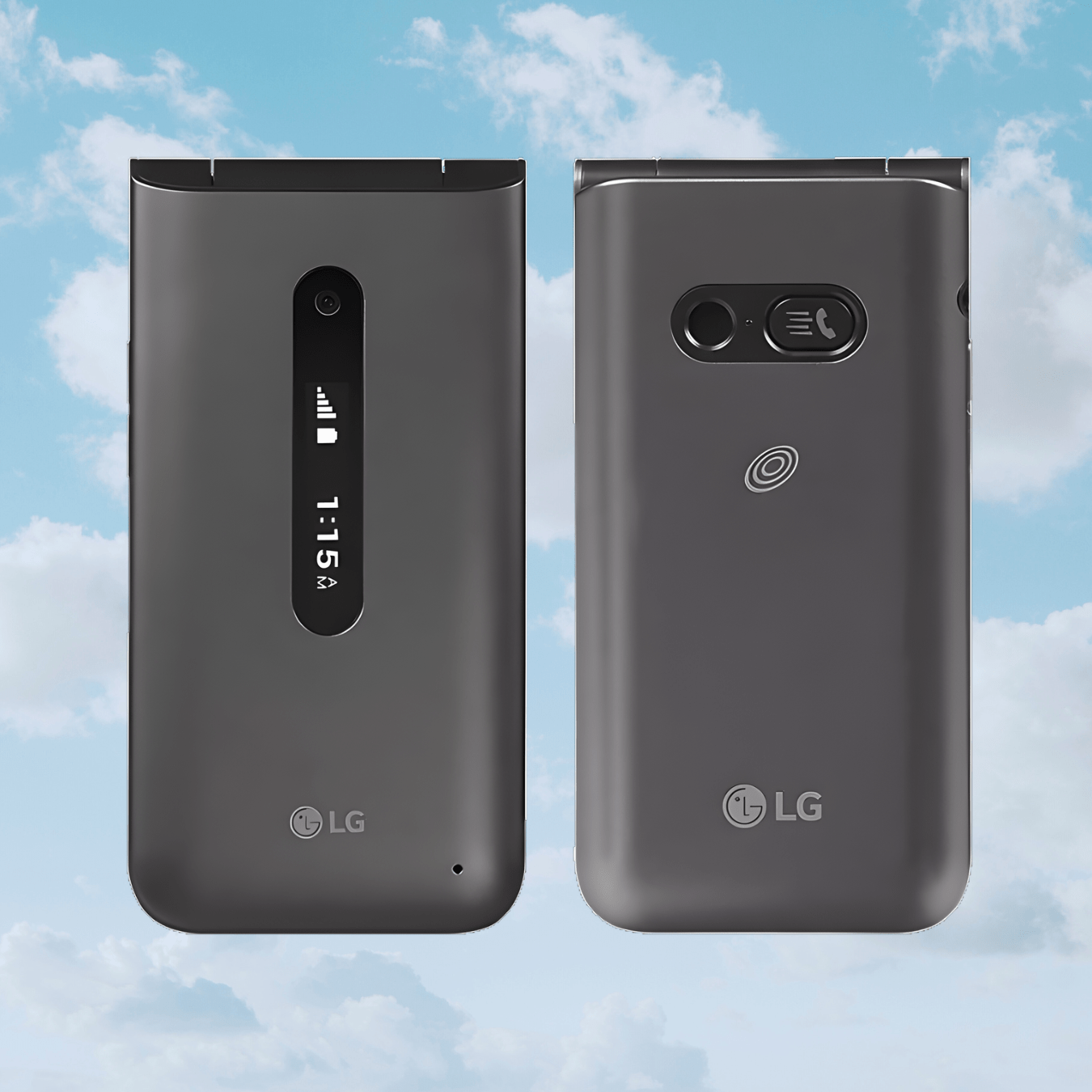 LG Classic Flip L125DL - Unlocked - Top Rated Feature Phone - Y2KPHONES