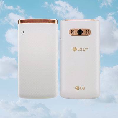 LG Smart Folder x100s - Unlocked - Android 7.1 Flip Smartphone - Y2KPHONES