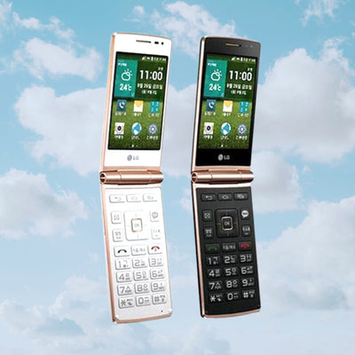 LG Wine Smart D486 - Unlocked - Flip Touchscreen Smartphone