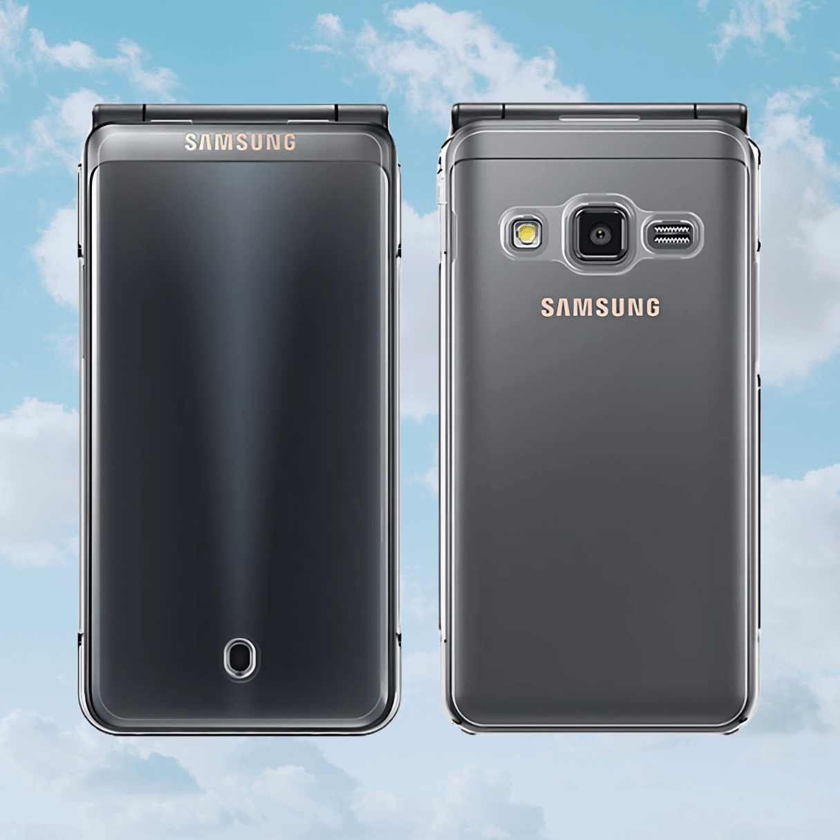 Samsung Folder 2 (G160N/G1650) Clear Case - Y2KPHONES
