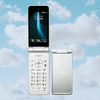Sharp Aquos 601SH - Unlocked - Viral Android Keitai Flip Phone - Y2KPHONES