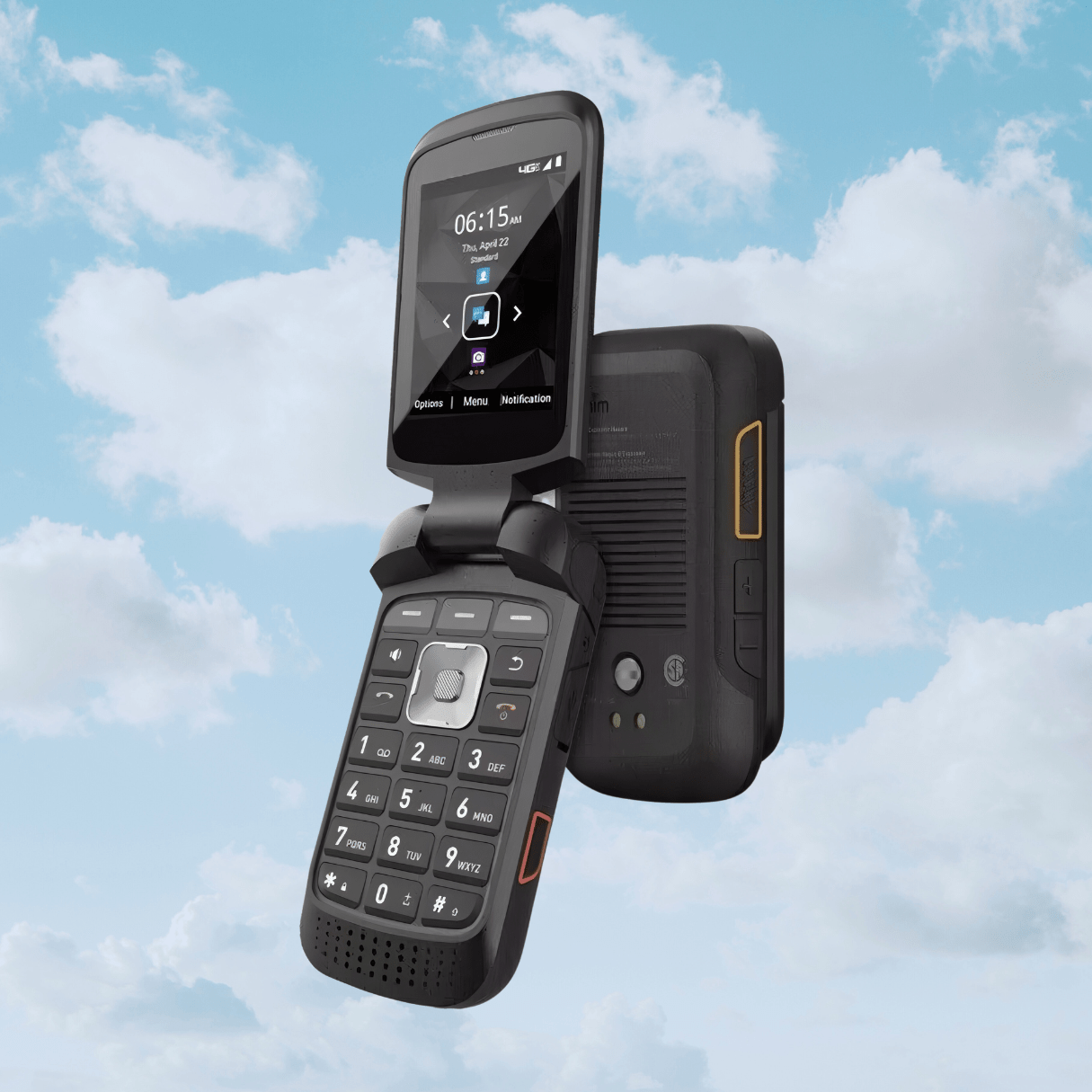 Sonim XP3 Plus XP3900 4G - Unlocked - Rugged Android 11 Flip Smartphone - Y2KPHONES